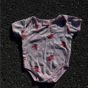 Sesame Street Pink Elmo Bodysuit